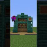 【マイクラ】シンプルに飾れてお洒落に見える本棚を建築してみたい#minecraft #shorts