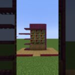 【マイクラ】シンプルに飾れてお洒落に見える本棚を建築してみたい#minecraft #shorts