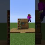 【マイクラ】シンプルに飾れてお洒落に見える本棚を建築してみたい#minecraft #shorts