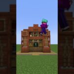 【マイクラ】シンプルに飾れてお洒落に見える本棚を建築してみたい#minecraft #shorts