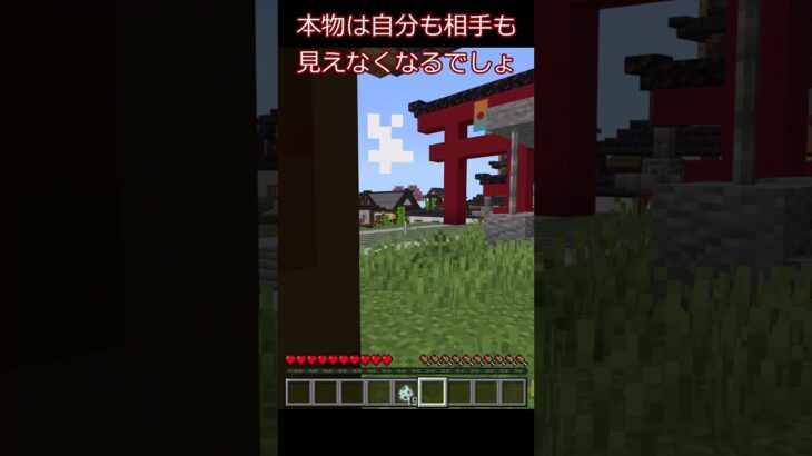 【マイクラ】煙幕　コマンド　統合版　＃マインクラフト #pvp #コマンド #煙幕 #マイクラ #shorts #統合版