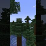 原木で家を作ったときにありがちな事【マイクラ】 #shorts #minecraft #マイクラ #マインクラフト