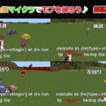 統合版マイクラ、コマンド解説【モブが目標に向かって歩いてくるコマンド】