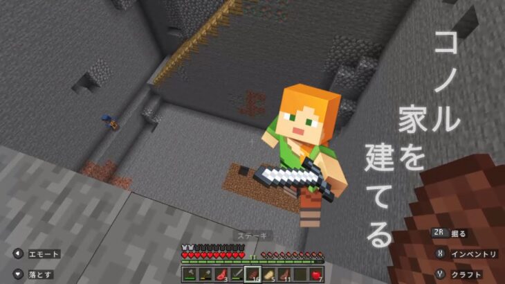 【マイクラ】家を建てる
