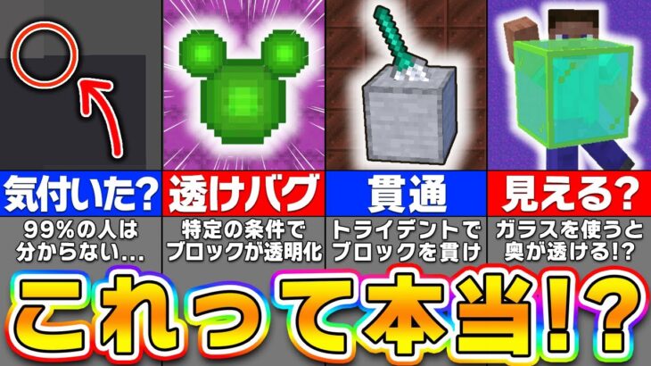 【マイクラ】ウソ？ホント？ありえないウワサを検証したら面白すぎたｗｗ【まいくら・マインクラフト】
