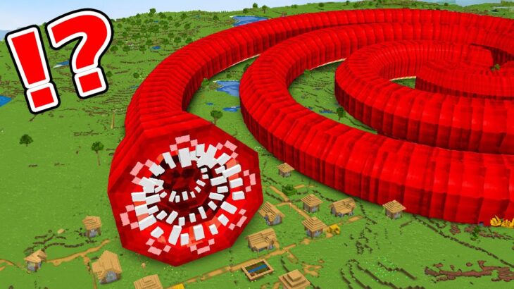 最強のミミズになれる世界でサバイバル！？【まいくら・マインクラフト】