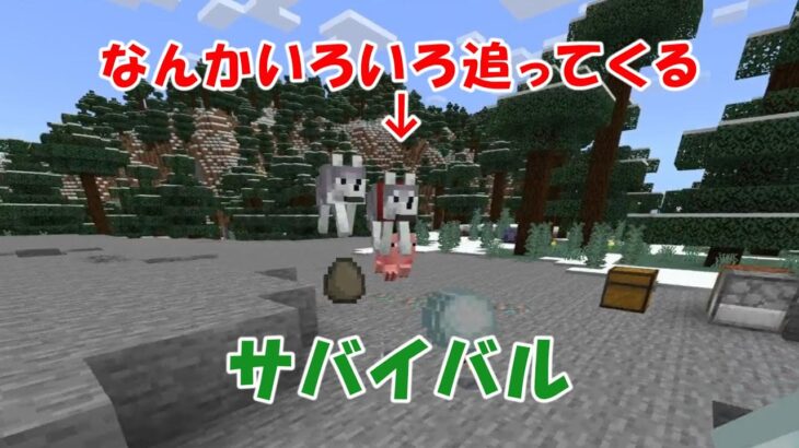 【マイクラ】なんかいろいろ追ってくるんだが…【コマンド】【マインクラフト】