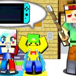 【ママにゲーム隠された⁉️😭】バレないようにスウィッチを取り返せ🎮✨【マイクラ マインクラフト】ぽっぴんず