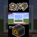 マイクラに存在するカメラ！【隠しアイテム】