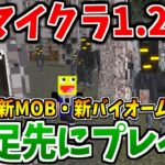 【マイクラ1.22】最新アップデートで追加される新MOB『クリーキング』『ペールガーデン』を先行プレイしてみた!!-マインクラフト【Minecraft】【Creaking/PaleGarden】