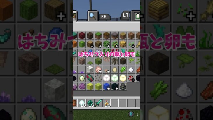 【マイクラ】神機能実装、バンドルの使い方2 #いるクラ #マイクラ #shorts