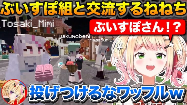 約3カ月振りに配信するねねち、マイクラ肝試しでぶいすぽ組と交流する【ホロライブ/ぶいすぽ/桃鈴ねね/尾丸ポルカ/一条莉々華/轟はじめ】