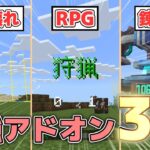 買うならコレ！とにかくおすすめな最強アドオン3選！【アドオン紹介/統合版マイクラ】