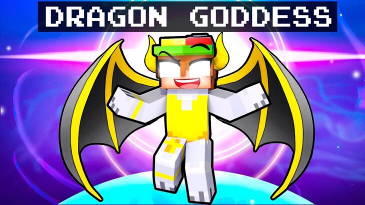 Becoming A DRAGON GODDESS In Minecraft!