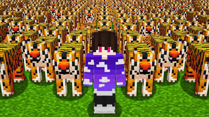 COMO CRIEI UM EXÉRCITO DE TIGRES NO MINECRAFT – Minecraft Odisseia