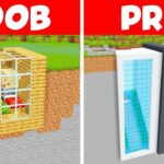 Casa en la Montaña de Noob vs Pro en Minecraft!