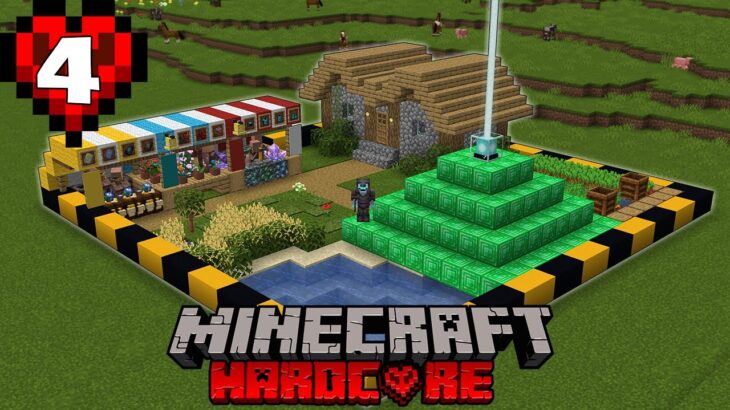 Chúng tôi sinh tồn trong Thế Giới Bị Giới Hạn | Minecraft Hardcore Tập 4