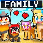 Having a LION FAMILY in Minecraft!