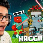 I Became a Warrior in Minecraft and Fought with Pirates – Haggapur SMP (with @HiteshKSHindiGaming)