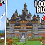 I Built the World’s Largest CASTLE IN Minecraft Hardcore