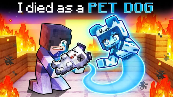 I DIED AS A DOG in Minecraft!