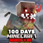 I Spent 100 Days in a Flood Infection in Hardcore Minecraft… Here’s What Happened