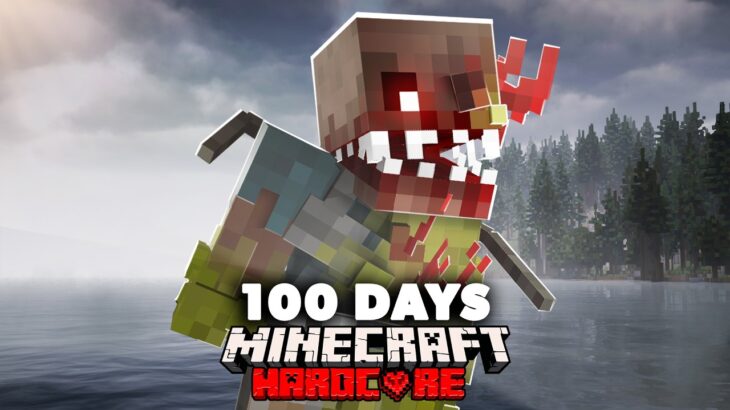I Spent 100 Days in a Flood Infection in Hardcore Minecraft… Here’s What Happened