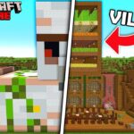 I Transformed the VILLAGE in Minecraft Hardcore!! (Hindi)