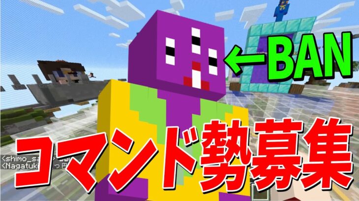 アッシーの代わりに活躍してくれるコマンド勢を募集します – マインクラフト【KUN】