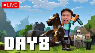 [ 🔴LIVE ] Minecraft : Day8 จับม้ากัน ยะฮู๊วววว