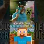 La Película de MINECRAFT Nunca pudo ser ANIMADA #minecraft #minecraftshorts