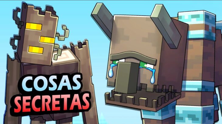 Los SECRETOS del CREAKING de Minecraft!!