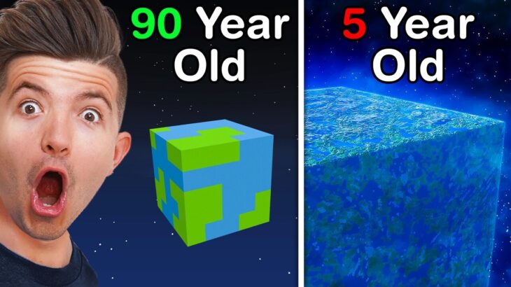 MINECRAFT Shorts at DIFFERENT AGES!