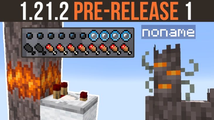 Minecraft 1.21.2 Pre Release 1 Bubble UI, Fearful Illagers & Creaking Redstone