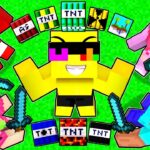 Minecraft Hunters VS CUSTOM TNT Speedrunner!