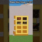 Minecraft giant door house #shorts #minecraft #minecraftbuilding