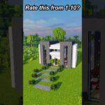 Minecraft modern house #shorts #minecraft #minecraftbuilding