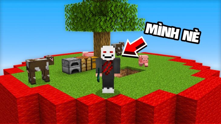 Minecraft nhưng sinh tồn trên Hòn Đảo Vòng Tròn