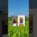 Minecraft small modern house #shorts #minecraft #minecraftbuilding