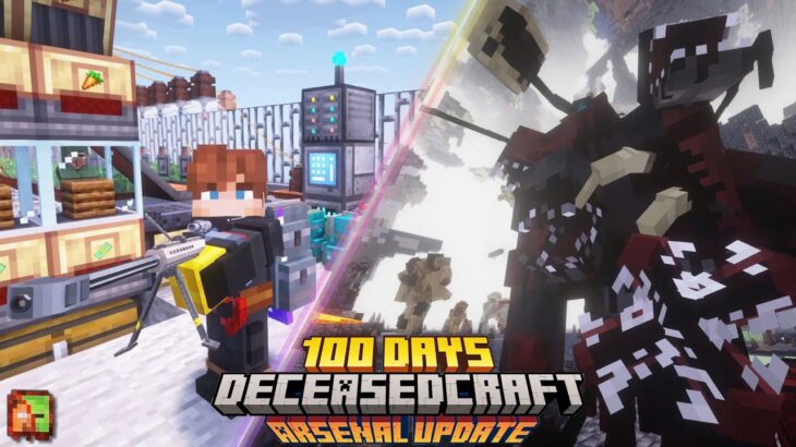 Mình Sinh Tồn 200 Ngày Minecraft DeceasedCraft !!