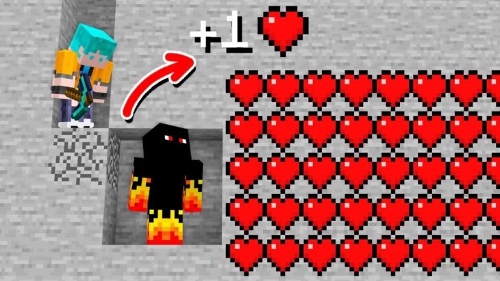 ¡Multiplicador de Corazones VS Cazador de Minecraft!