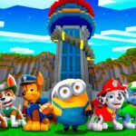 PAW PATROL ADOPTA A UN MINION EN MINECRAFT 😱