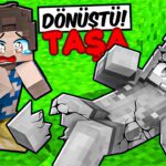 SEVGİLİM TAŞ OLUP PARÇALANDI HER ŞEY BİTTİ 😭 – Minecraft