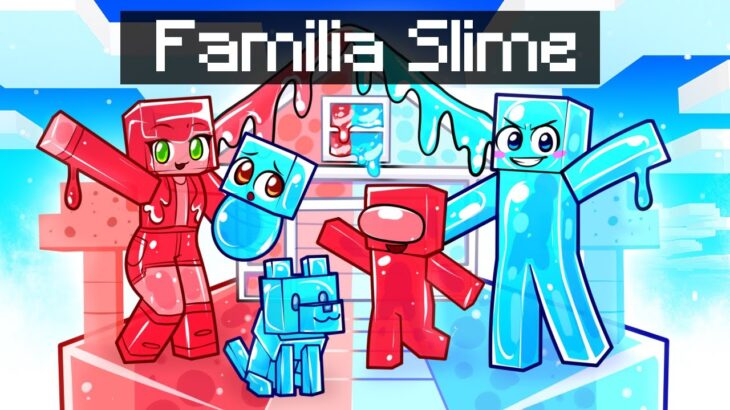 Teniendo Una FAMILIA de SLIME en Minecraft!