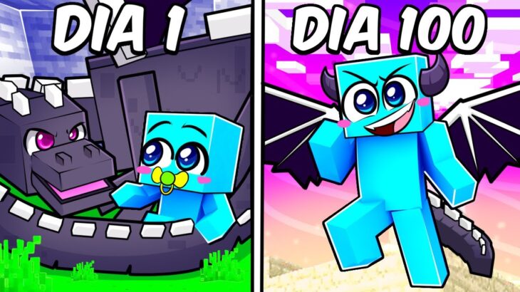Teniendo Una VIDA de DRAGÓN en Minecraft!