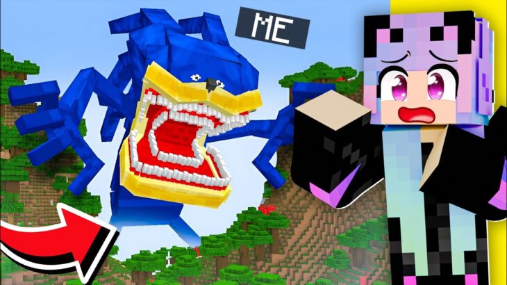 Using SHIN SONIC to Troll My Sister in Minecraft