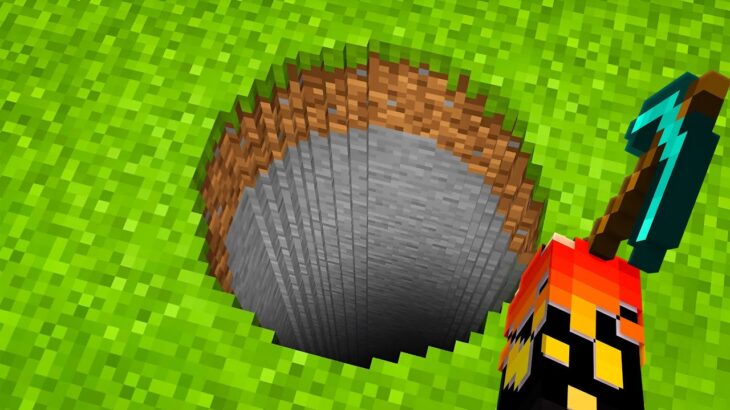 i Found Mysterious Hole In MINECRAFT…..