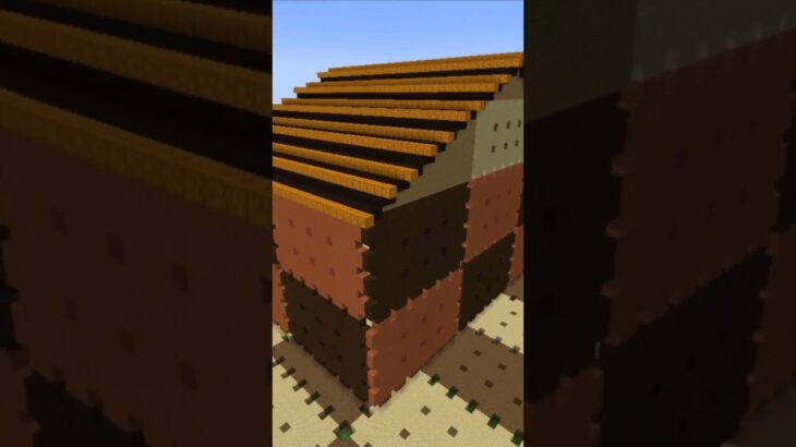 【マイクラ 建築 お菓子の家】マイクラで建築　お菓子の街のお菓子の家　マイクラ #minecraft #マインクラフト #マイクラ建築