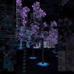 【マイクラ 建築 ガラスの家】幻想的な夜　マイクラ #minecraft #マインクラフト #マイクラ建築