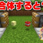 アイテムを合体できる世界 #マイクラ #マインクラフト #minecraft